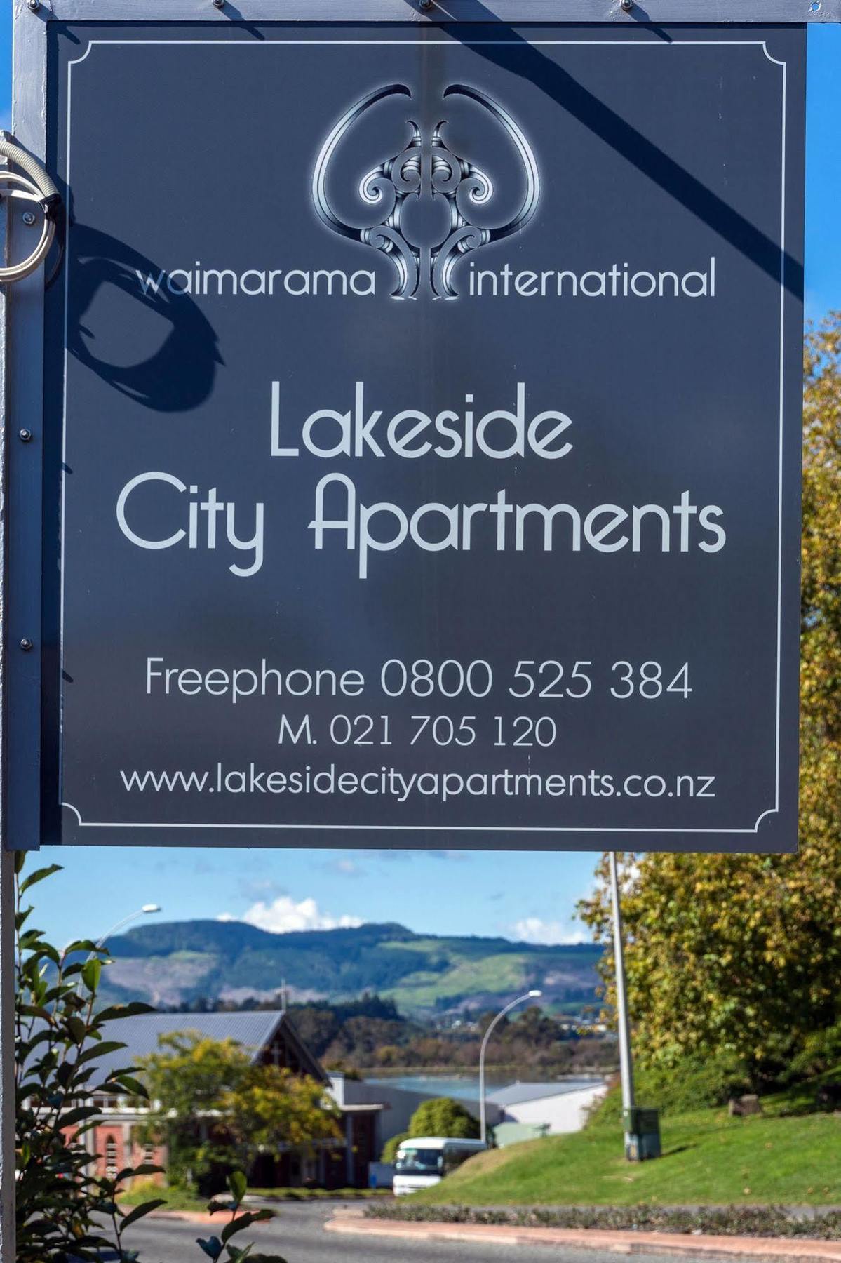 Lakeside City Apartments - Penthouse And Studio Rotorua Ngoại thất bức ảnh